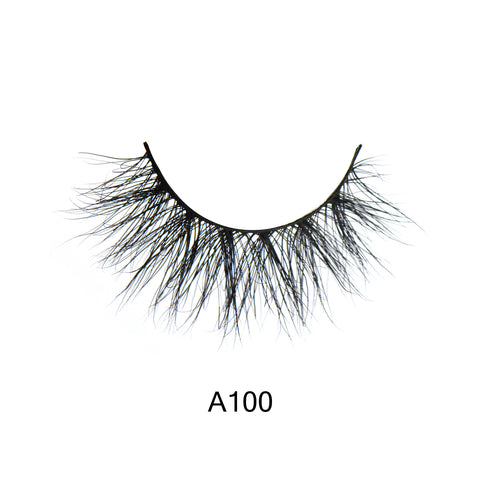Real 3D Eyelashes Strip Lashes - A100