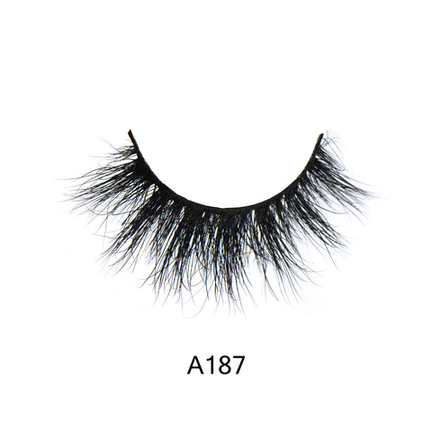 Real 3D Eyelashes Strip Lashes - A187