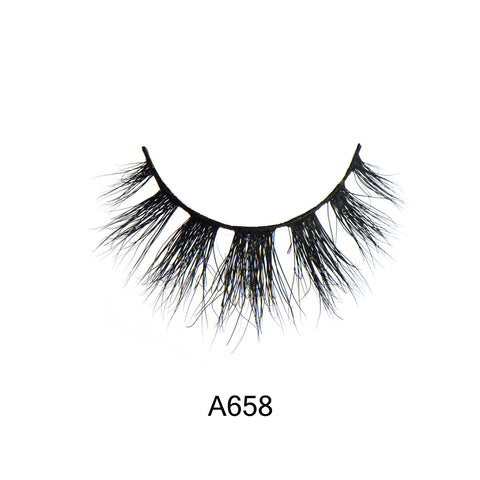 Real 3D Eyelashes Strip Lashes - A658
