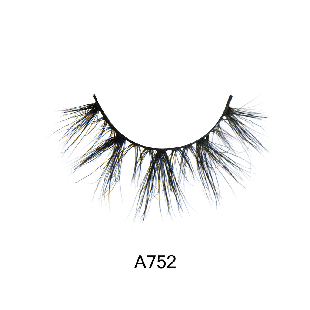 Real 3D Eyelashes Strip Lashes - A752
