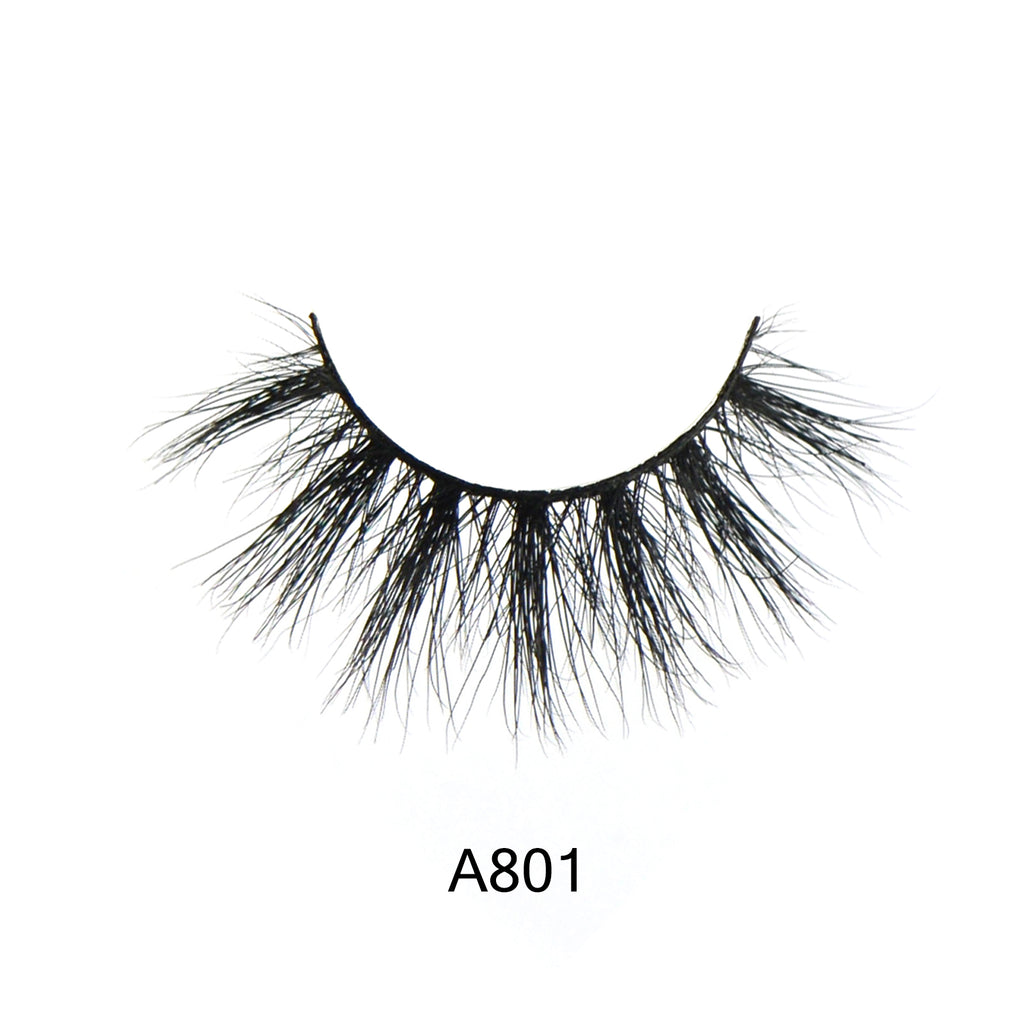 Real 3D Eyelashes Strip Lashes - A801