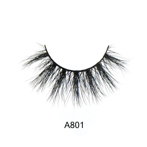 Real 3D Eyelashes Strip Lashes - A801