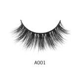 Real 3D Eyelashes Strip Lashes - A001