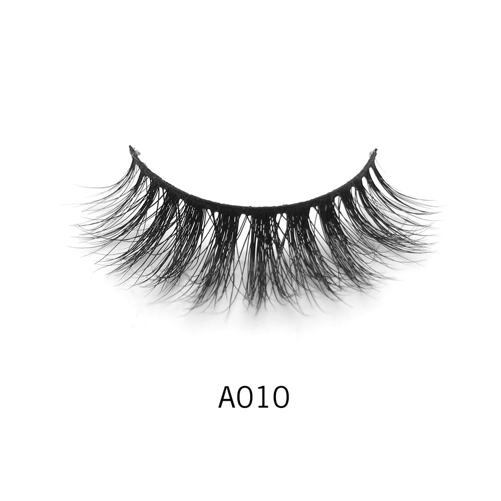 Real 3D Eyelashes Strip Lashes - A010