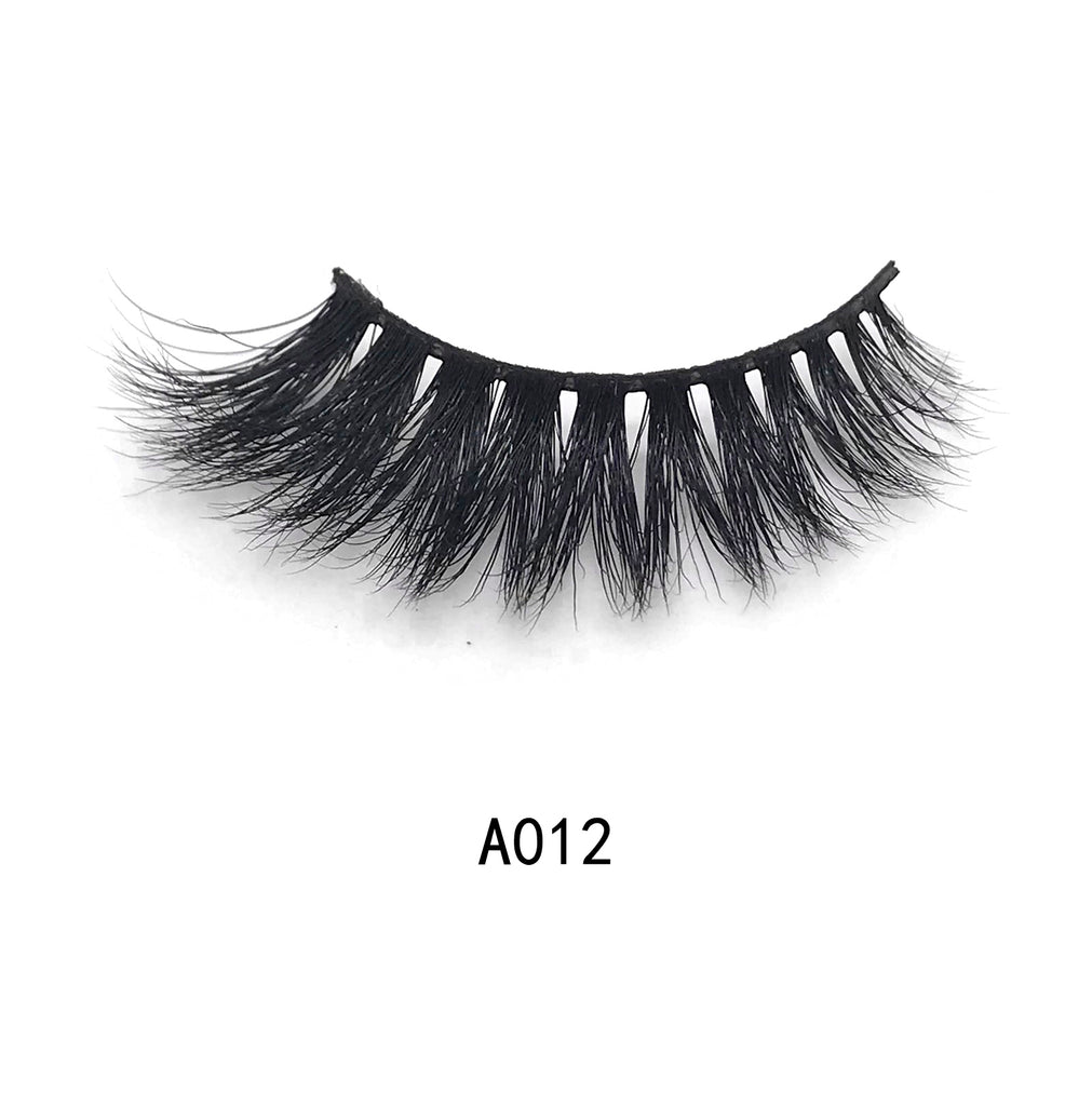Real 3D Eyelashes Strip Lashes - A012