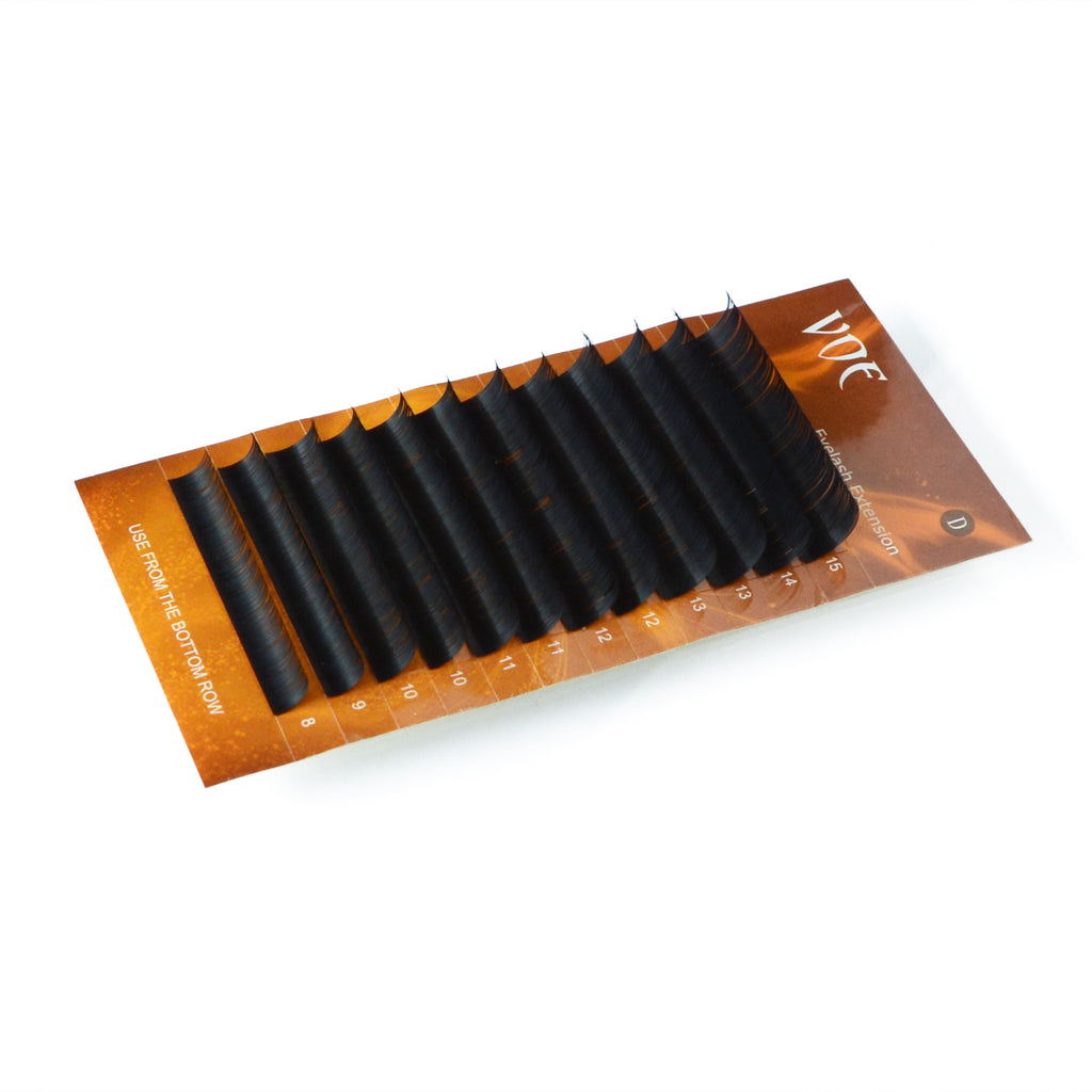 0.07 Individual Volume Eyelash Extensions Silk Lashes D Curl