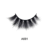 Real 3D Eyelashes Strip Lashes - A691