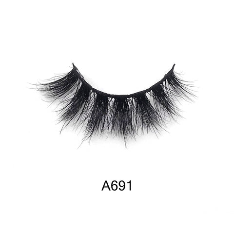 Real 3D Eyelashes Strip Lashes - A691