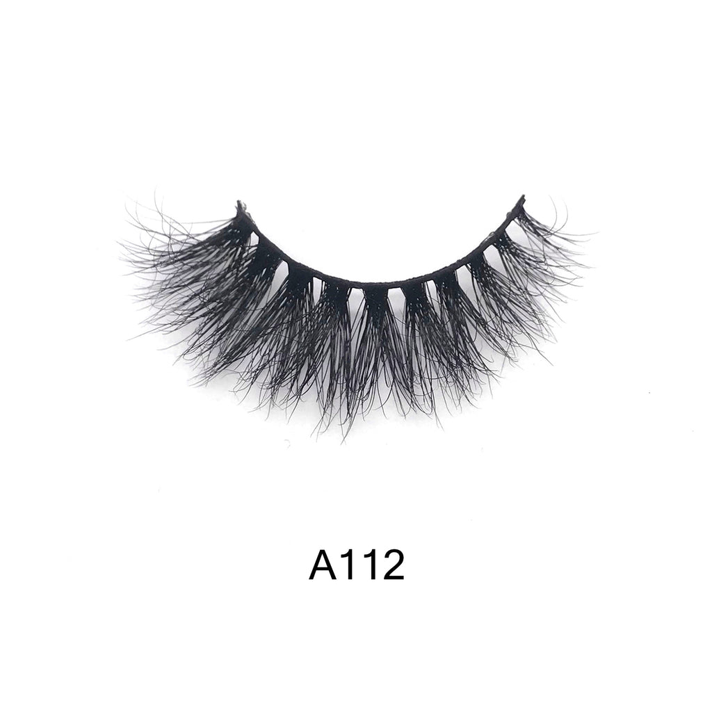 Real 3D Eyelashes Strip Lashes - A112