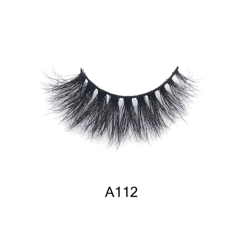 Real 3D Eyelashes Strip Lashes - A112