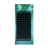 Flat Eyelash Extensions Semi Permanent Individual Silk Lashes D curl