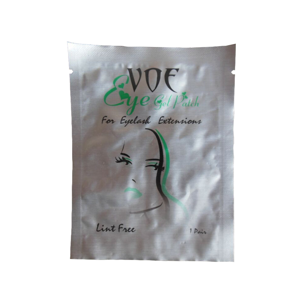 50 pairs Eyelash Pad Gel Patch - Transparent Mesh Film
