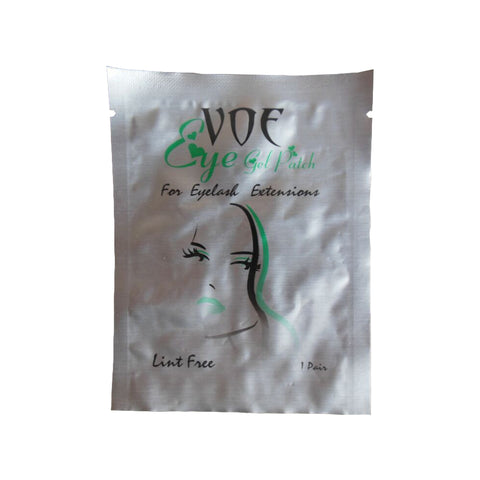 50 pairs Eyelash Pad Gel Patch - Transparent Mesh Film