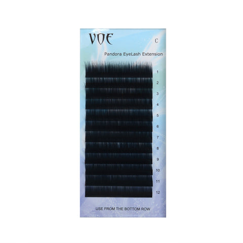 Pandora 1s Fast Fan Volume Eyelash Extensions 0.07 C curl