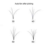 Pandora 1s Fast Fan Volume Eyelash Extensions 0.07 D curl