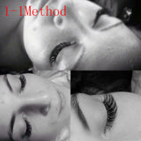 0.12 Mixed size Individual Eyelash Extensions D Curl