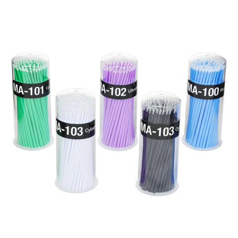 100pcs Micro Clean Brushes