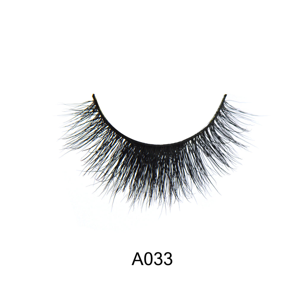 Real 3D Eyelashes Strip Lashes - A033