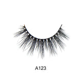 Real 3D Eyelashes Strip Lashes - A123