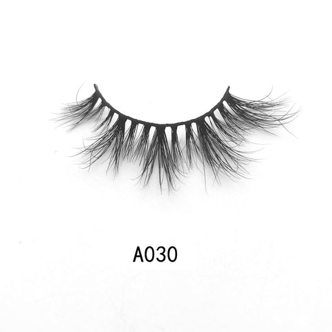 Real 3D Eyelashes Strip Lashes - A030