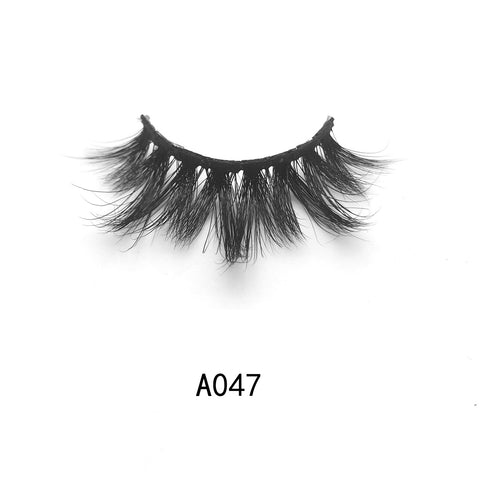 Real 3D Eyelashes Strip Lashes - A047