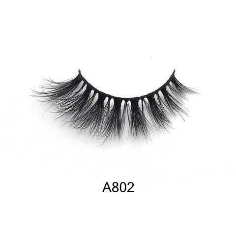 Real 3D Eyelashes Strip Lashes - A802